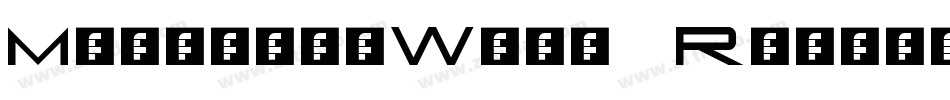 MarlboroWide Regular字体转换